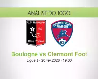 Prognóstico Boulogne Clermont Foot (20 February 2026)