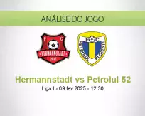 Prognóstico Hermannstadt Petrolul 52 (09 February 2025)