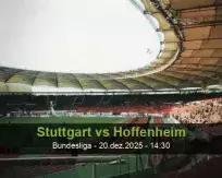 Prognóstico Stuttgart Hoffenheim (20 December 2025)