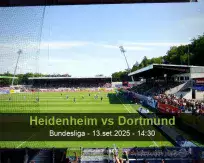Prognóstico Heidenheim Dortmund (13 September 2025)