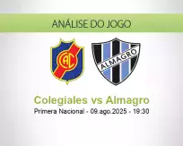 Prognóstico Colegiales Almagro (09 August 2025)