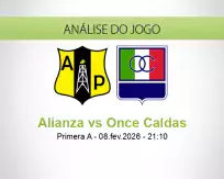 Prognóstico Alianza Once Caldas (08 February 2026)