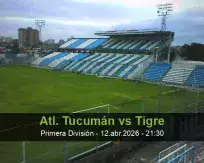 Atl. Tucumán vs Tigre