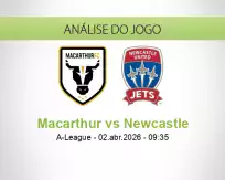 Prognóstico Macarthur Newcastle (02 April 2026)