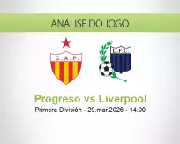 Prognóstico Progreso Liverpool (31 March 2026)