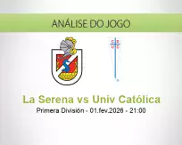Prognóstico La Serena Univ Católica (01 February 2026)
