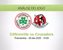 Prognóstico Cliftonville Crusaders (26 December 2025)