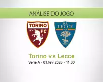 Prognóstico Torino Lecce (01 February 2026)