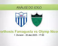 Prognóstico Anorthosis Famagusta Olymp Nicosia (20 December 2025)
