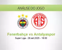 Prognóstico Fenerbahçe Antalyaspor (28 September 2025)