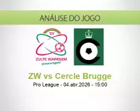 Prognóstico ZW Cercle Brugge (04 April 2026)