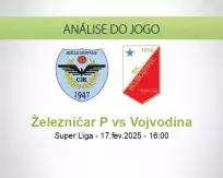 Prognóstico Železničar P Vojvodina (17 February 2025)