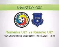 Prognóstico Roménia U21 Kosovo U21 (05 September 2025)