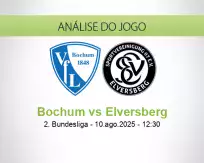 Prognóstico Bochum Elversberg (10 August 2025)