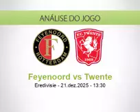 Prognóstico Feyenoord Twente (21 December 2025)