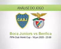 Prognóstico Boca Juniors Benfica (17 June 2025)