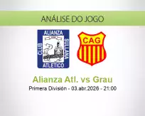 Prognóstico Alianza Atl. Grau (03 April 2026)