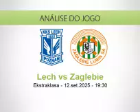 Prognóstico Lech Zaglebie (12 September 2025)