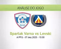 Prognóstico Spartak Varna Levski (07 December 2025)