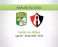 Prognóstico León Atlas (05 April 2026)