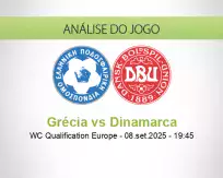 Prognóstico Grécia Dinamarca (08 September 2025)