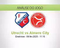 Prognóstico Utrecht Almere City (09 February 2025)