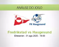 Prognóstico Fredrikstad Haugesund (31 August 2025)