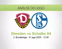 Prognóstico Dresden Schalke 04 (31 August 2025)