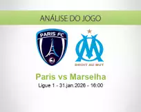 Prognóstico Paris Marselha (31 January 2026)
