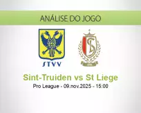 Prognóstico Sint-Truiden St Liege (09 November 2025)