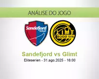 Prognóstico Sandefjord Glimt (31 August 2025)