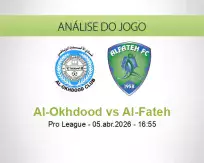 Prognóstico Al-Okhdood Al-Fateh (05 April 2026)