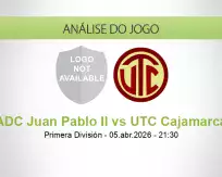 Prognóstico ADC Juan Pablo II UTC Cajamarca (05 April 2026)
