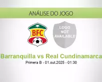 Prognóstico Barranquilla Real Cundinamarca (01 October 2025)