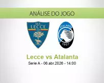 Prognóstico Lecce Atalanta (06 April 2026)