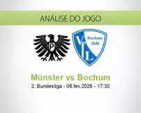 Prognóstico Münster Bochum (06 February 2026)