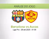 Prognóstico Barcelona Aucas (28 September 2025)