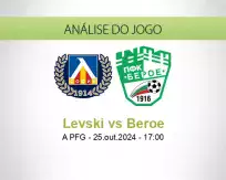 Prognóstico Levski Beroe (25 October 2024)