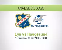 Prognóstico Lyn Haugesund (06 April 2026)