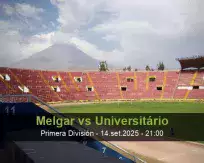 Prognóstico Melgar Universitário (14 September 2025)