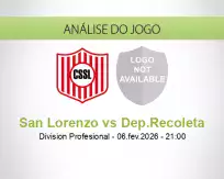 Prognóstico San Lorenzo Dep.Recoleta (06 February 2026)