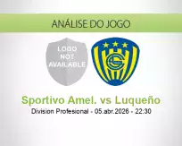 Prognóstico Sportivo Amel. Luqueño (05 April 2026)