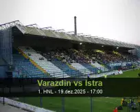 Prognóstico Varazdin Istra (19 December 2025)