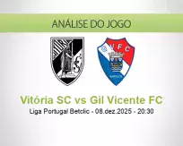 Prognóstico Vitória SC Gil Vicente FC (08 December 2025)