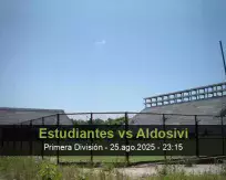 Prognóstico Estudiantes Aldosivi (26 August 2025)