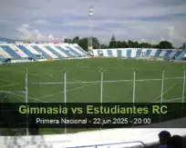 Prognóstico Gimnasia Estudiantes RC (22 June 2025)