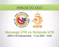 Prognóstico Noruega U19 Holanda U19 (17 June 2025)