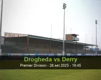 Prognóstico Drogheda Derry (26 September 2025)