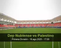 Prognóstico Dep Nublense Palestino (16 August 2025)