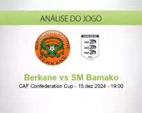 Prognóstico Berkane SM Bamako (15 December 2024)